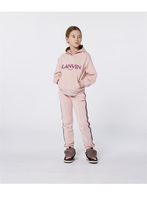 Felpa, bambina, logata. LANVIN PARIS | N3011247W